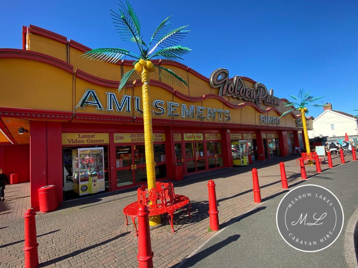 Palm Grove 182 - Pet Friendly, Wifi, Close To Beach And Clubhouse - Golden Palm Resort - Meadow Lakes Caravan & Lodge Hire Skegness Exteriér fotografie